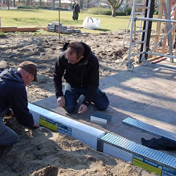 Hydroblob set rooster grafiet lg34 gz 120x15x20cm