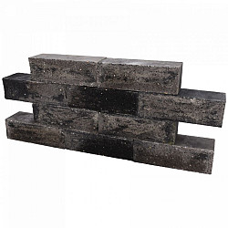 Catrock stapelblok 31x11,5x10cm Grijs/Zwart