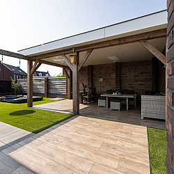GeoCeramica® 30x120x4cm Timber Noce
