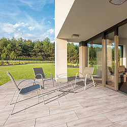 GeoCeramica® 40x80x4cm Timber Tortera