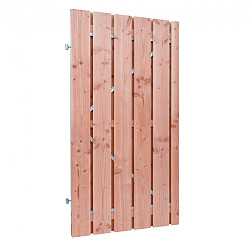 Douglas geschaafde plankendeur op verstelbaar stalen frame 18mm 100x190cm onbehandeld