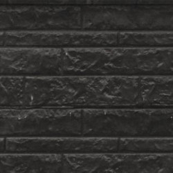 Beton onderplaat dubbelzijdig rotsmotief 36x3,5x184cm antraciet gecoat