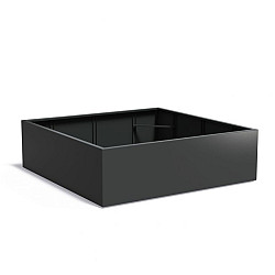 CARREZ met bodem 2000x2000x400mm Aluminium (AF1.2)