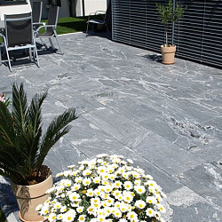 Robusto Ceramica 3.0® Elegance Negro Santiago 40x80x3cm