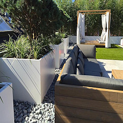 CARREZ met bodem 400x400x600mm Aluminium (AF10.1)