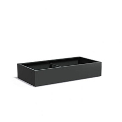 CARREZ met bodem 2000x1000x400mm Aluminium (AF20.2)