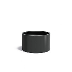 CIRCUM met bodem Ø1000x600mm Aluminium (AM5.2)