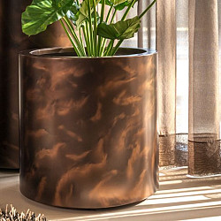 CIRCUM met bodem Ø800x400mm Aluminium (AM6.3)