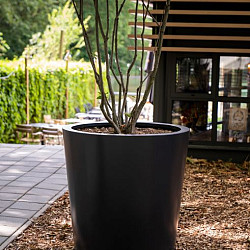 CONIC met bodem Ø1000x600mm Aluminium (AC5.2)