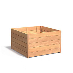 CARREZ met bodem 1200x1200x740mm Hardhout 21mm (HS4.1)