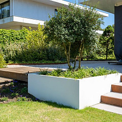 CARREZ met bodem 500x500x1000mm Polyester (PB9.2)