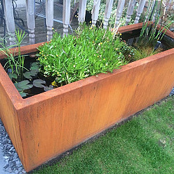 Vijverbak Corten 2000x800x400mm 3mm (VC9.1)
