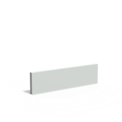 Polyester Muur 3000x150x800mm (PW2.3)