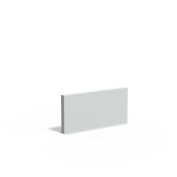 Polyester Muur 2000x150x1000mm (PW3.2)