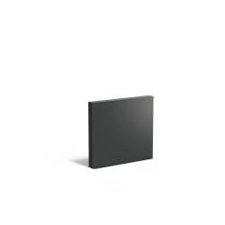 Muur 1500x150x1350mm Aluminium (AW4.1)