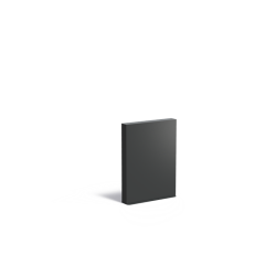 Muur 1000x150x1350mm Aluminium (AW5.1)