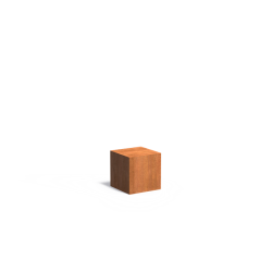 Sokkel 400x400x400mm Corten 2mm (CK9)