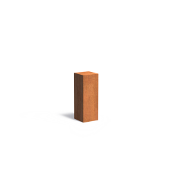 Sokkel 300x300x800mm Corten 2mm (CK11)