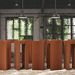 Sokkel 2000x400x400mm Corten 2mm (CK30)