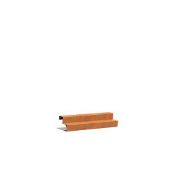 Trap 1500x480x340mm Corten 3mm (CST2.3)