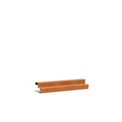 Trap 2000x480x340mm Corten 3mm (CST2.4)