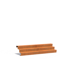 Trap 2500x720x510mm Corten 3mm (CST3.5)