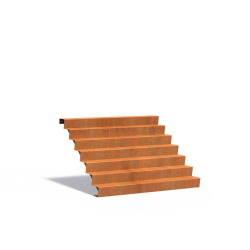 Trap 2000x1680x1190mm Corten 3mm (CST7.4)
