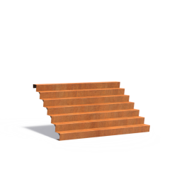 Trap 2500x1680x1190mm Corten 3mm (CST7.5)