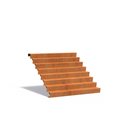 Trap 2000x1920x1360mm Corten 3mm (CST8.4)