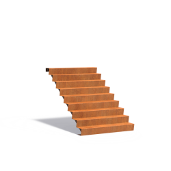 Trap 1500x2160x1530mm Corten 3mm (CST9.3)