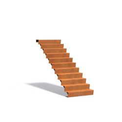 Trap 1000x1680x1870mm Corten 3mm (CST11.1)