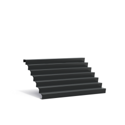 Trap 2500x1680x1190mm Aluminium 4mm (AST7.5)