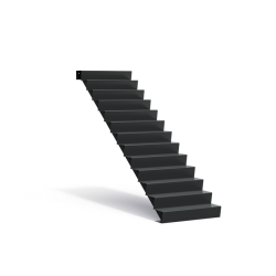 Trap 1000x2160x2210mm Aluminium 4mm (AST13.1)