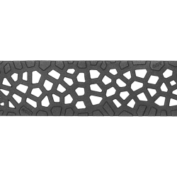 ACO Rooster Voronoï Diamand coating L=500mm