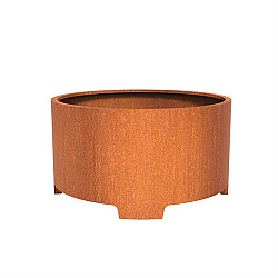 CIRCUM met poten Ø1500x800mm Corten (CTP2.1)