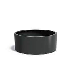 CIRCUM met bodem Ø1500x600mm Aluminium (AM2.2)