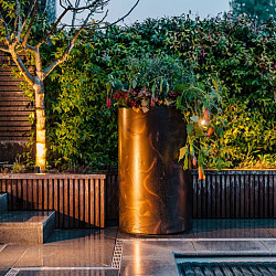 CIRCUM met bodem Ø1500x600mm Aluminium (AM2.2)