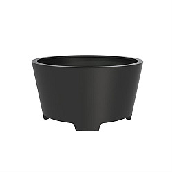 CONIC met poten Ø1500x800mm Aluminium (ACP2.1)