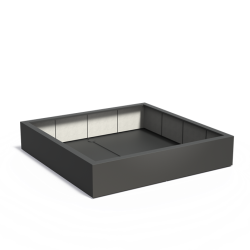 CARREZ met bodem 2000x2000x400mm Polyester (PB1.3)