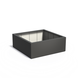 CARREZ met bodem 1600x1600x600mm Polyester (PB2.2)