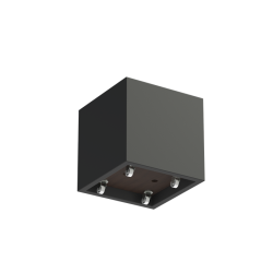 CARREZ met wielen 700x700x700mm Polyester (PBWL7)