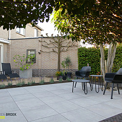 Keramische tegel BroekBASIC 60x60x3cm Uni Greige