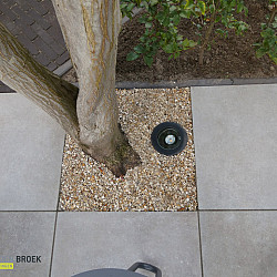 Keramische tegel BroekBASIC 60x60x3cm Uni Greige