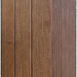 Paal Bangkirai 90x90mm V-groeven Premium P510 | 396cm