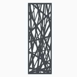 Boston Decopaneel Hera verticaal 58x182cm dikte 2 mm RAL7016