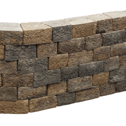 Pilestone trapezium 23/17x215x10cm Walnut