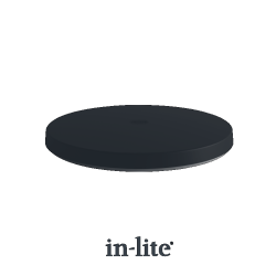 DISC LIGHT HEAD BLACK