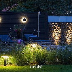 DISC LIGHT HEAD BLACK