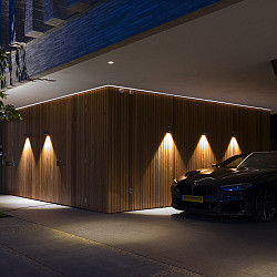 Wall ACE DOWN 100-230V Dark