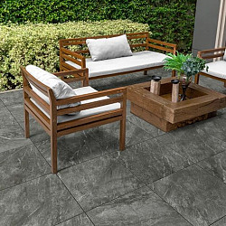 Cerasun Bergamo Antracite 60x60x4cm